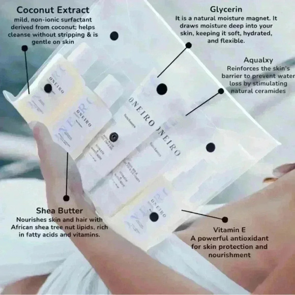 Oneiro Other - NEW Oneiro Sunchasers Ready Set Go Kit! Skincare 5 Piece Travel Pack w/bag!!